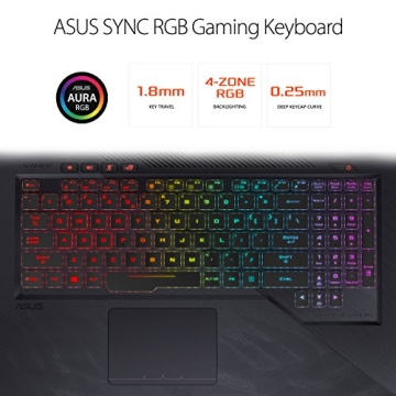 ASUS ROG Strix Hero Edition Gaming Laptop, 15.6” FHD 120Hz 3M, 8th-Gen Intel Core i7-8750H Processor, GeForce GTX 1050 Ti 4GB, 16GB DDR4, 128GB PCIe SSD + 1TB FireCuda SSHD, Windows 10 - GL503GE-ES73