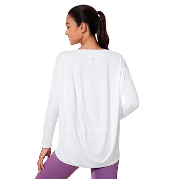 Stylish CRZ YOGA Women’s UPF 50+ Long Sleeve Shirt