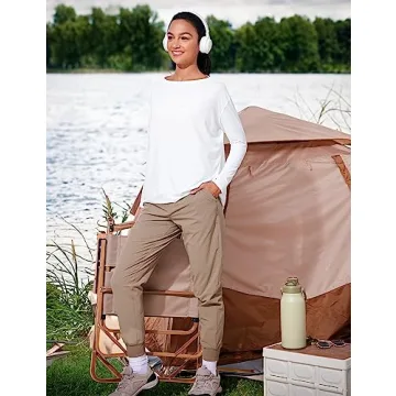 Stylish CRZ YOGA Women’s UPF 50+ Long Sleeve Shirt