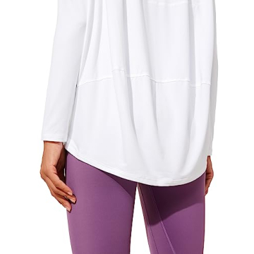 Stylish CRZ YOGA Women’s UPF 50+ Long Sleeve Shirt