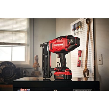 CRAFTSMAN V20 Cordless Finish Nailer Kit for Seamless Projects