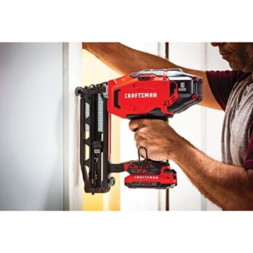 CRAFTSMAN V20 Cordless Finish Nailer Kit for Seamless Projects