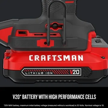 CRAFTSMAN V20 Cordless Finish Nailer Kit for Seamless Projects