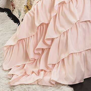 Lush Decor Flutter Butterfly Quilt Set - Stylish Twin Bedding