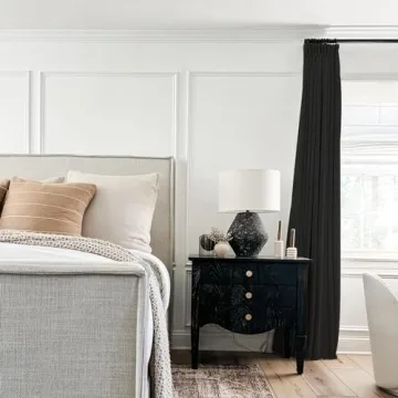 Stylish Faux Linen Curtains with Blackout Lining