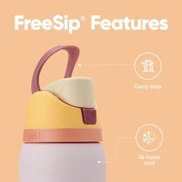 Owala FreeSip Insulated Water Bottle - 32 oz BPA-Free