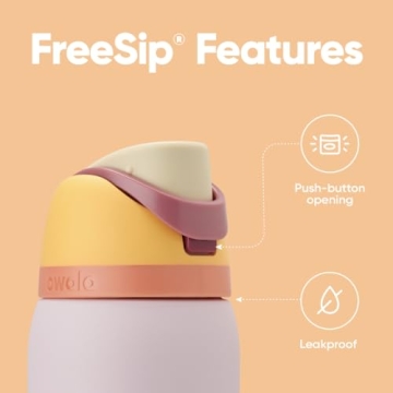 Owala FreeSip Insulated Water Bottle - 32 oz BPA-Free