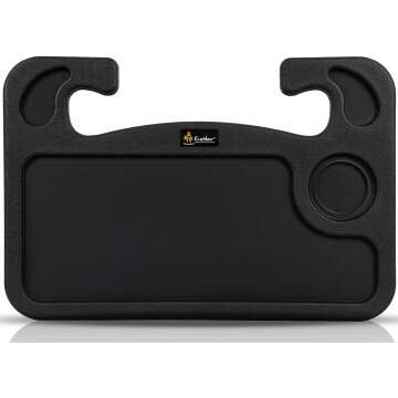 EcoNour 2 in 1 Car Steering Wheel Desk - Multi-Purpose Tray for Car