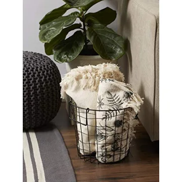 DII Metal Wire Mesh Stackable Utility Storage Bin for All Homes