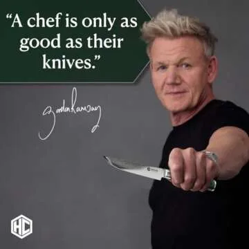 HexClad Steak Knife Set - 4-Piece Damascus Steel Knives