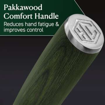 HexClad Steak Knife Set - 4-Piece Damascus Steel Knives