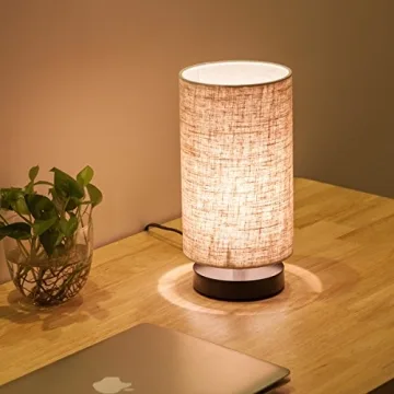 Lifholder Table Lamp for Bedroom Living Room and Office
