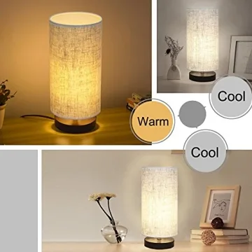 Lifholder Table Lamp for Bedroom Living Room and Office