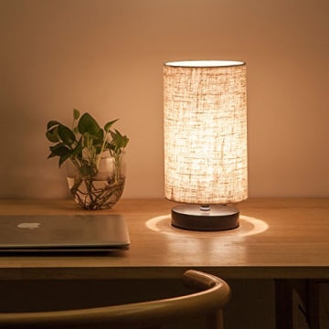 Lifholder Table Lamp for Bedroom Living Room and Office