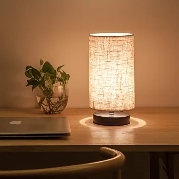 Lifholder Table Lamp for Bedroom Living Room and Office