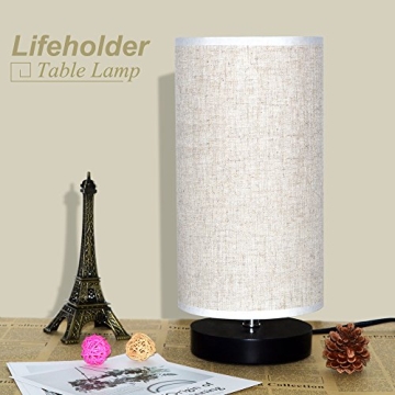 Lifholder Table Lamp for Bedroom Living Room and Office