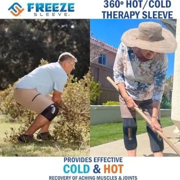 FreezeSleeve Therapy Sleeve: Hot and Cold Relief for Aches