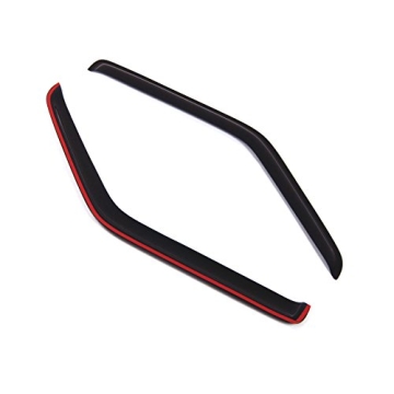 Tuningpros Window Visor Compatible with 1995-2005 Chevrolet Astro, DGWV2-048 Outside Mount Deflector...