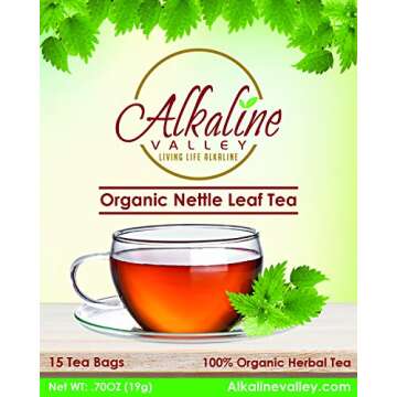 Organic Nettle Leaf Tea - Caffeine Free & Eco Friendly