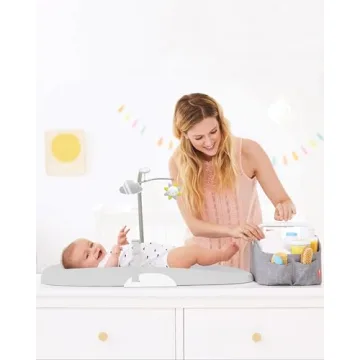 Skip Hop Changing Pad Wipe-Clean Grey Contoured Foam