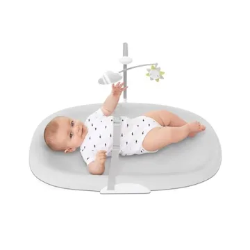 Skip Hop Changing Pad Wipe-Clean Grey Contoured Foam