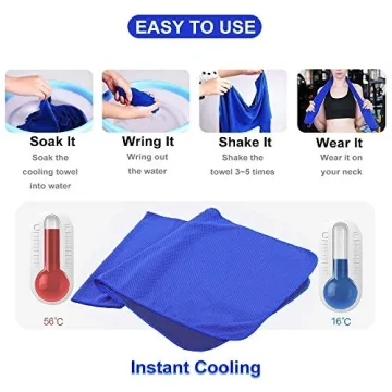 U-pick Cooling Towels: Instant Relief for Hot Days