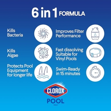 Clorox Pool&Spa Shock XTRABLUE Fast & Effective 6-Pack