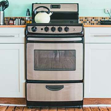 Stainless Steel Contact Paper for Home Decor and Appliances