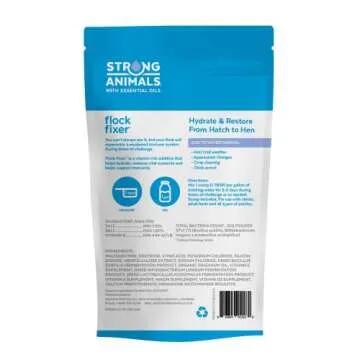 Strong Animals Flock Fixer for Healthy Backyard Chickens