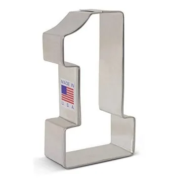 Number One #1 Cookie Cutter, 3.25" Made in USA