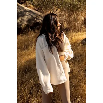 Sincerely Jules Aspen Sherpa Jacket Cozy Stylish Oversized