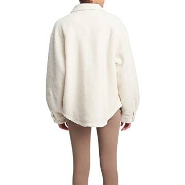 Sincerely Jules Aspen Sherpa Jacket Cozy Stylish Oversized