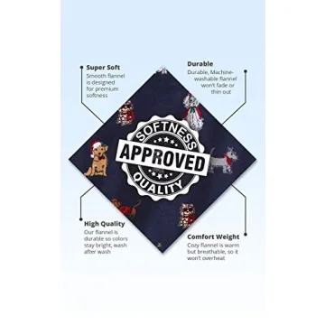 PajamaGram Women's Flannel Pajamas - Cozy Dog Print