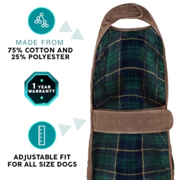 Embark Pets Wax Dog Jacket - Cozy and Stylish for Winter