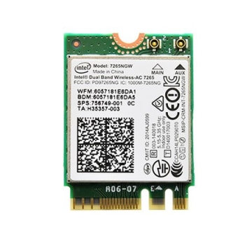 Enhance Connectivity with Intel Dual Band Wireless-AC 7265 – Wi-Fi & Bluetooth Card