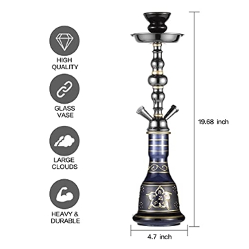 Premium 20" Hookah Set for Perfect Social Enjoyment