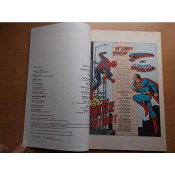 The Greatest Superhero Team-up of All Time the Battle of the Century Superman Vs the Amazing Spiderm...