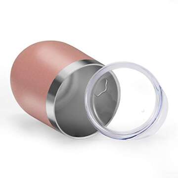 Coolife Mama Shark Wine Tumbler - Fun Gifts for Mom