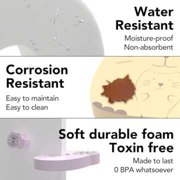 Door Finger Pinch Guard 3 Pack for Baby Safety and Style