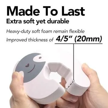 Door Finger Pinch Guard 3 Pack for Baby Safety and Style