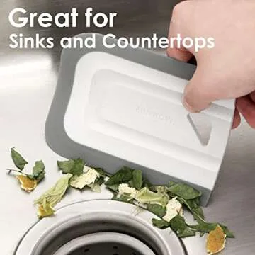 MORNIIE Curved Small Squeegee for Effortless Clean