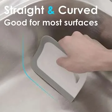 MORNIIE Curved Small Squeegee for Effortless Clean