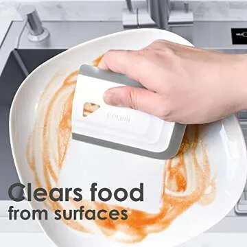 MORNIIE Curved Small Squeegee for Effortless Clean