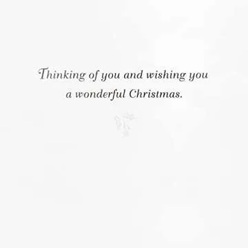 Hallmark Boxed Christmas Cards, Green and Gold (40 Cards with Envelopes)