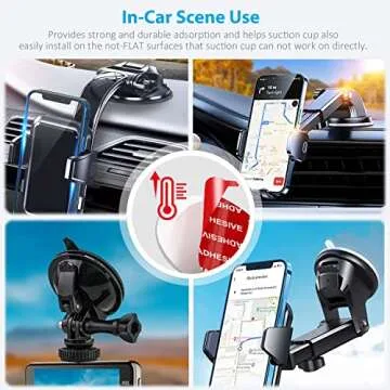 AZXYI High Bond Sticky Adhesive Replacement Kit for Car Mounts