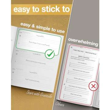 Start With Gratitude: Daily Gratitude Journal | Positivity Diary for a Happier You in Just 5 Minutes a Day
