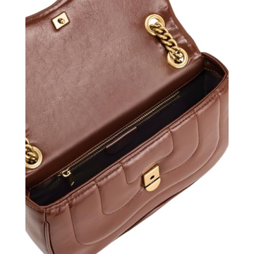 JW PEI Women's Tina Quilted Chain Crossbody - Brown