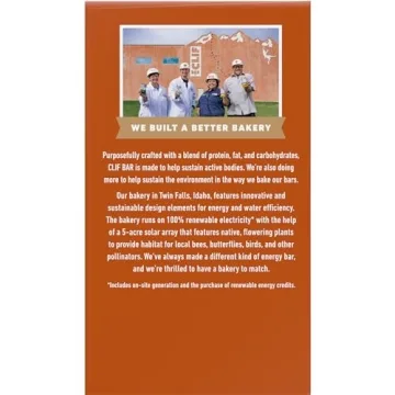 CLIF BAR Crunchy Peanut Butter Energy Bars - 12 Pack