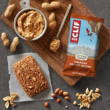 CLIF BAR Crunchy Peanut Butter Energy Bars - 12 Pack