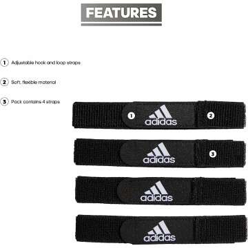 Adidas Soccer Shin Guard Strap - Adjustable and Durable